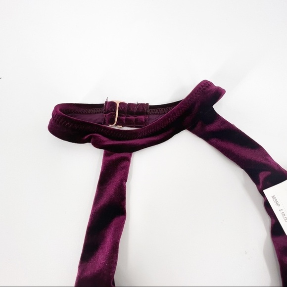 ✅ NWT Radio Fiji Velour 2PC Swimsuit Size Large TOP AND BOTTOM - Picture 11 of 16